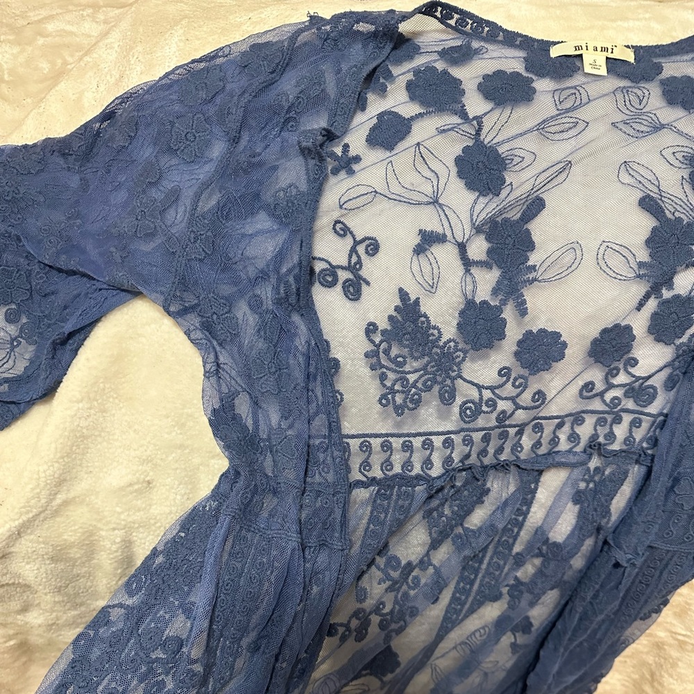 women’s long floral cardigan cover up
